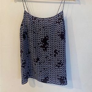 THEORY small dark blue with light bluish design